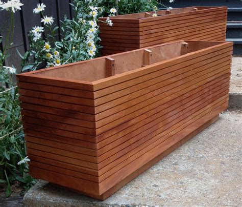 wooden planter box ikea